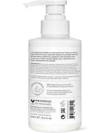 Pestle & Mortar Essentials The Hand Cream Moisturiser 300ml| Fast absorbing with Shea Butter for Dry Eczema-prone and Psoriasis-prone skin Dermatologically tested midwife approved - Buy Online on GoSupps.com