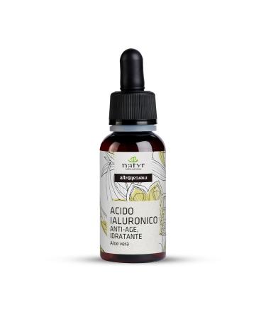 natyr Hyaluronic acid - face serum - aloe vera - 30 ml - natyr