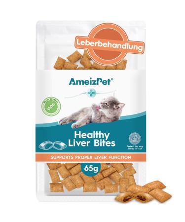 AmeizPet Cat Treats Healthy Liver for Cats - Liver Treats for Cats 65 g (2.3 oz) Healthy Liver