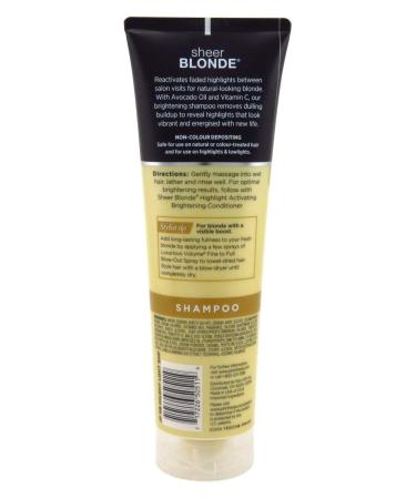 John Frieda Sheer Blonde Highlight Activating Shampoo 8.45 oz - Pack of 3 - Buy Online on GoSupps.com