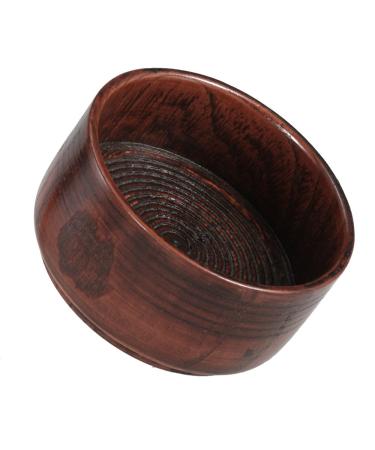 Wooden Shaving Soap Bowl & Travel Mug | Easy Lather Shave Cream Cup for Men | Portable Wet Shaving Accessory - Buy Online on GoSupps.com