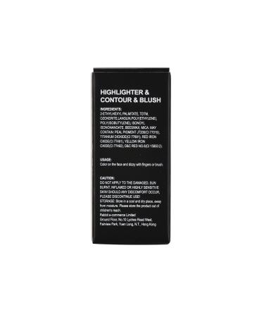 Wismee 4 Pack Cream Contour Highlighter Blush Bronzer Shimmer Makeup Sticks - Buy Online on GoSupps.com