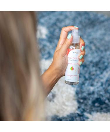 Hyalogic Rose Toner - Alcohol-Free Facial Toner with Hyaluronic Acid & Aloe Vera for All Skin Types | Boost Brightness & Softness (4 fl oz - Buy Online on GoSupps.com