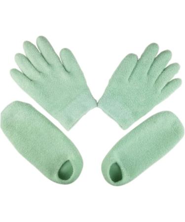 Beavorty 1 Set Booties Softening Socks Shoe Covers Gloves for Dry Cracked Hands Hand Lotion Gloves Softening Gloves Paraffin Gloves and Medical Socks Gel Spa Gloves Foot mask Protection - Buy Online on GoSupps.com
