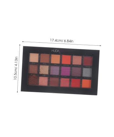 Didiseaon 18 Black Eyeshadow Palette - Matte & Shimmer Eye Shadow for Women | International Shipping Available - Buy Online on GoSupps.com