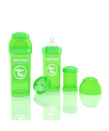 Twistshake 78010 Anti-Colic Baby Bottle 260 ml/9 oz Green