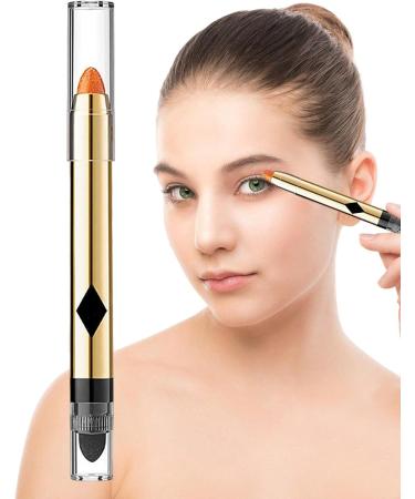 Eyeshadow Pencil Double-Ended Pearlescent Cream Eye Shadow Pencil Crayon Brightener Highlighter Makeup Stick Kit Waterproof Shimmer Eyeliner Makeup Uaxiu 02# - Buy Online on GoSupps.com