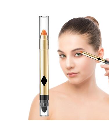 Eyeshadow Pencil | Double-Ended Pearlescent Cream Eye Shadow Pencil - Brightener Makeup Waterproof & Long Lasting Eye Shadow and Eyeliner Set Tmay 02#
