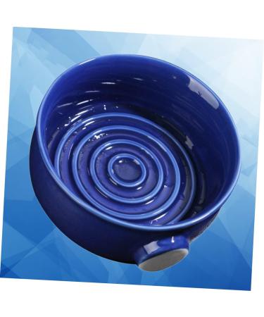 Beavorty Ceramic Razi Bucket - Vintage Shell Shaving Soap Container | Travel-Friendly Razor Care - Buy Online on GoSupps.com