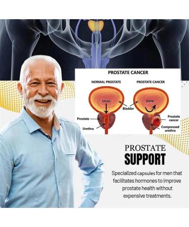 DOCTIA Prostate Herbal Capsules - Save Prostate Health Pro (2 Bags) - Buy Online on GoSupps.com