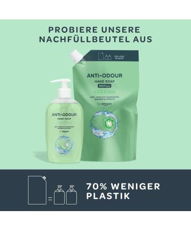 Buy Amazon Anti-Odour Hand Soap - 4 x 500 ml | Odour-Inhibiting Formula | International Shipping Available - Buy Online on GoSupps.com