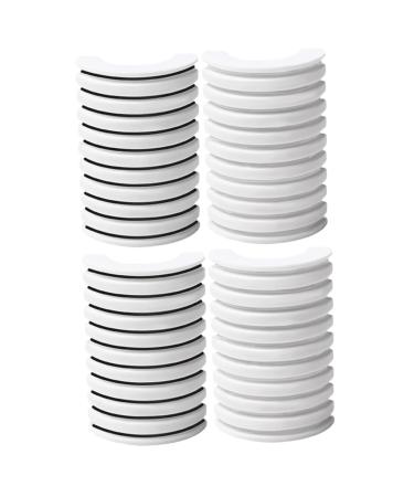 HAPINARY Set of 2 Eyelash Bond Seal Adhesive Strips for Natural Makeup Effect (10 Strips/Box) 2 Boxes x 2