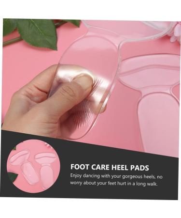 FOMIYES Heel Pads for Women - 2 Pairs T-Shaped Back Heel Cushion Pads | Comfortable Support for Pain Relief | International Shipping - Buy Online on GoSupps.com