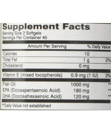 Mason Natural Fish Oil 1000 mg - 90 Softgels for Heart & Joint Health - Buy Online on GoSupps.com