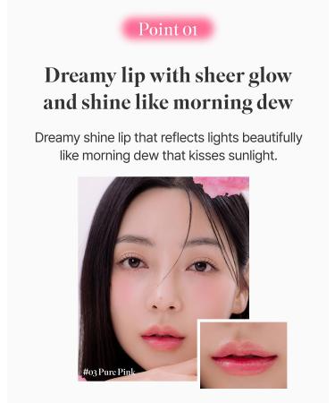 BOM DEWY Lip Balm Tint Lip Balm 3.5g - 3 Colors #03 Pure Pink #3 PURE PINK - Buy Online on GoSupps.com