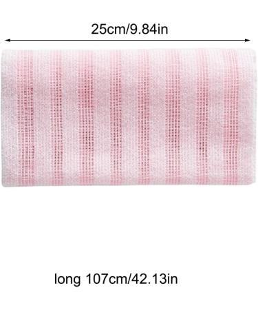 Chiffon de gommage pour le corps | Long tapis de bain double face Chiffon de lavage japonais | Pour le nettoyage le massage le gommage de toutes les peau hommes femmes personnes g es adultes - Buy Online on GoSupps.com
