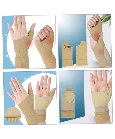 Sports Compression Gloves & Thumb Brace - Ultimate Wrist Support for Fitness & Workouts | International Shipping Available - Buy Online on GoSupps.com