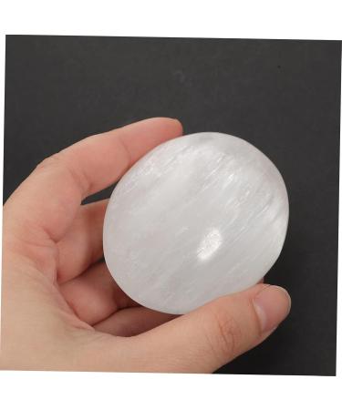 FRCOLOR Palm Stone Oval Gemstone | Natural Pocket Decor for Kids & Office Supplies | Chic Jade Mini Toy 7x5x5CM - Buy Online on GoSupps.com