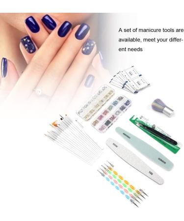 Different Gift Fit Woman Nail Pen Designed For Nail Art Nail File for Home Beauty Salon - Buy Online on GoSupps.com