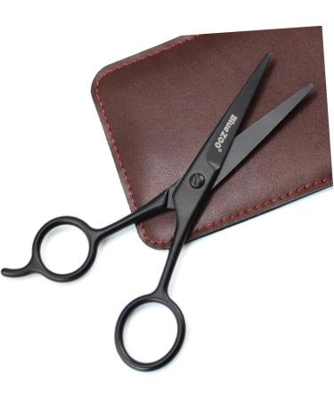 FRCOLOR Stainless Steel Nose Hair Trimmer - Black Eyebrow & Nose Hair Groomer Simple Design 1pc - Buy Online on GoSupps.com