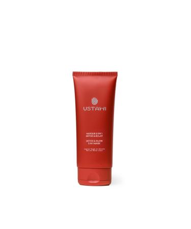 Detox and Glow 5 in 1 Mask Helps Remove Impurities and Cleanse Pores Brightening and Pore Tightening Clay Face Mask with Niacinamide 3.3oz