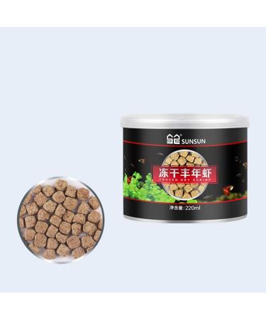 for Turtle Food Dried Freeze Shrimp Eggs for Ornamental Fish Water Turtles Small Pets 220ml 500ml Sealable Can Style2 - Buy Online on GoSupps.com