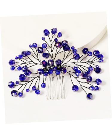 DOITOOL Bridal Wedding Comb Hair Accessories for Bride Wedding Hair Accessories French Side Combs Diamond Hair Clips Styling Comb Kids Hair Clips Dress Women's Hair up Zircon - Buy Online on GoSupps.com