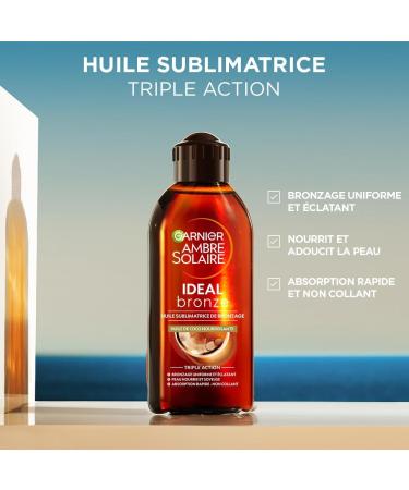 Garnier Amber Solar Bronzing Oil Coconut Intense Bronzing Oil - Buy Online on GoSupps.com