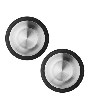 2 Pack Kitchen Sink Drain Stopper Garbage Disposal Stopper Sink Plug Stainless Steel Kitchen Sink Drain Cover Garbage Disposal Plug Cap 2 Pack Kitchen Sink Drain Stopper Garbage Disposal Sink