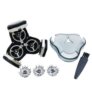 fengxf Replacement shaving head for shaver Rq12 compatible with Philips Norelco Sensotouch RQ12 RQ11 RQ10 S7000 S5000 RQ310 S510 S511 S911 S9911 RQ1250 spare head Rq12 1 piece