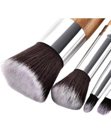 Allayu Makeup Brush Cosmetics Tool Women Supplies Bamboo Brushes Kit Aluminum Handle Rustproof Fine Workmanship Long-lasting Eyeliner - Buy Online on GoSupps.com