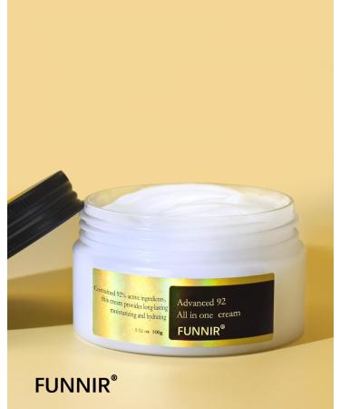FUNNIR Advanced All in One Cream 92% for Moisturizing & Nourishing 100 g (Pack of 1) - Buy Online on GoSupps.com