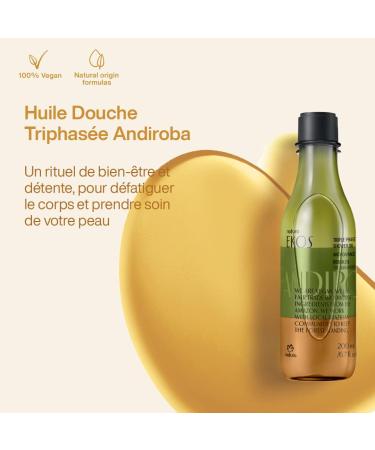 NATURA Ekos Andiroba Triple-Phase Shower Oil - 200ml | Moisturizing Body Wash - Buy Online on GoSupps.com