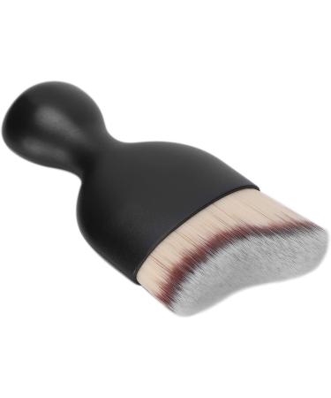 Foundation Makeup Brush Curving Wine Glass Shape Face Blush Base Multifunctional Makeup Brush for Blending Liquid Cream or Flawless Powder Foundation(grey) - Buy Online on GoSupps.com