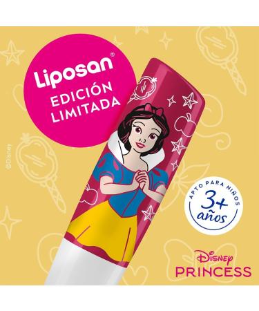  Liposan LIPOSAN Cherry Shine Disney Princess Snow White Limited Edition (1 x 4.8g) Kids Lip Balm with 24 Hour Hydration Cherry Lip Balm for Soft and Beautiful Lips - Buy Online on GoSupps.com