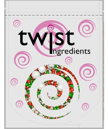 Twist Ingredients - Pearls Mix - Twinkle Christmas - Cake Topper Sprinkles - 1kg Edible Shimmer Ball Cupcake Decorations - Perfect for Weddings Christenings & Xmas Parties Twinkle Xmas - Buy Online on GoSupps.com