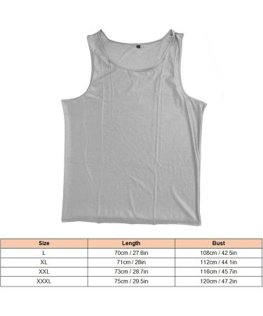 EMF Blocking Vest - Silver Fiber Protection Tank for WiFi Shielding | Anti-Radiation Clothing for Office Fitness & Outdoor (XXL) - Buy Online on GoSupps.com