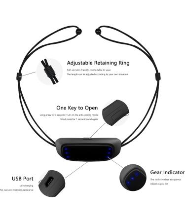 Smart Anti Snoring Device | Electric Massage Snore Stopper | Adjustable Speed & Solution for Better Sleep - Buy Online on GoSupps.com