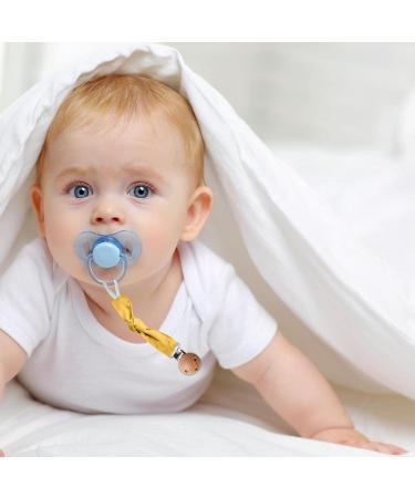 Facynde Pacifier Chain Clip - Baby Pacifier Strap Holder | One-Piece Design & Wooden Clips for Teething Rings - International Shipping - Buy Online on GoSupps.com