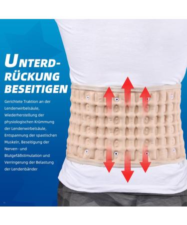 Decompression Lumbar Belt for Waist Support | Posture Correction & Back Pain Relief - Buy Online on GoSupps.com