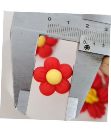 40pcs Diy Accessories Bobby Pins Decorative Hair Pins Decorative Diy Phone Case Decor Resin Phone Case Accessories Resin Crafts Ornament Wedding Jewelry Resin Cabochons Flatback 2.7x2.7x0.7cm Red - Buy Online on GoSupps.com