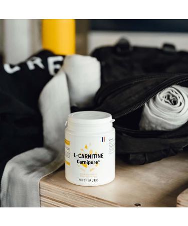 Nutripure | L-Carnitine CARNIPURE | Pre Workout Dietary Supplement | Optimizes Energy Metabolism and Recovery | Based on Pure L-Carnitine | 120 Capsules | 1 Month | Made in France - Buy Online on GoSupps.com