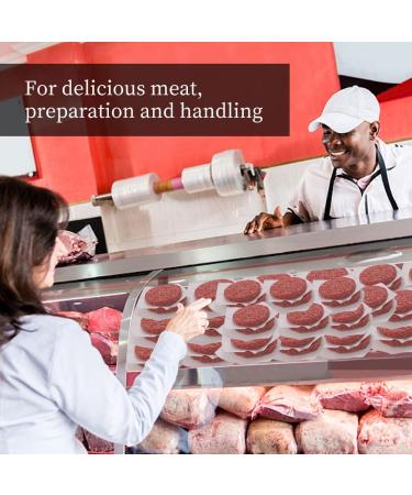 AUGOSTA Restaurant Grade Hamburger Patty Paper 500 Pack - Non-Stick Waxed Deli Squares for Burger Making - 4.75 x 5in - Food-Grade Burger Paper - 500P Pack - Buy Online on GoSupps.com