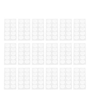 120 Sets Earlobe Support Patches Invisible Waterproof Ear Lifting Tape for Earrings Stabilizers Repair Damaged Torn Stretched Ear lobes