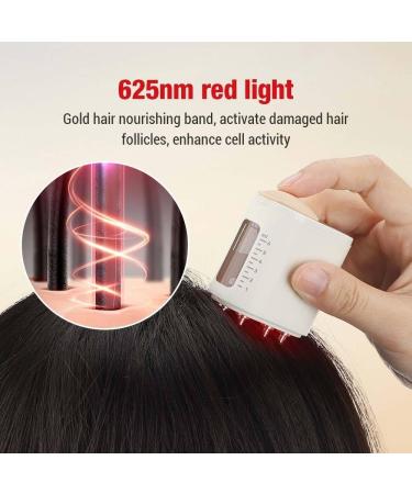 Opuscalp Viva Advanced Scalp Care Massage & Opossum Hair Oil Applicator with Red Light | Enhance Hair Growth & Scalp Health - Buy Online on GoSupps.com