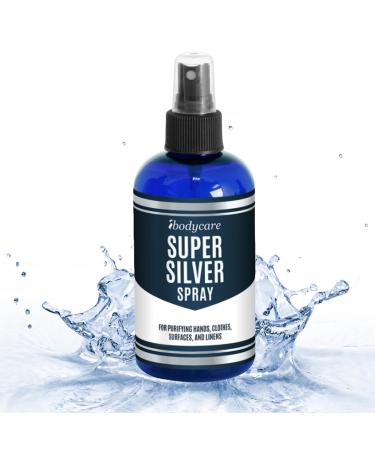 Super Silver Spray for Immune Support Home Travel Spray Bottle for Hands Mouth Food or Surfaces