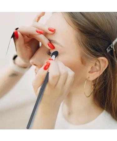 Soft Highlighter Brush Good Workmanship Comfortable Fine Bristles Mini Fan Makeup Brush Solid Wood Shaft for Performance - Buy Online on GoSupps.com