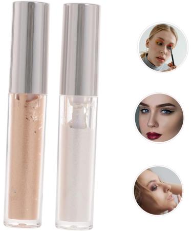 Beatifufu 2pcs Liquid Eyeshadow Glitter Eyeshadow Glitter Makeup Product Luster The Face Miss - Buy Online on GoSupps.com