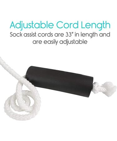 Professional Sock Aid for Elderly | Kcabrtet Sock Helper Tool - Easy Stocking Pusher & Pulling Aid Device - Buy Online on GoSupps.com