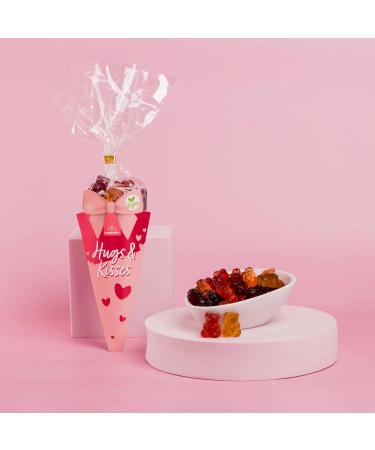  naschlabor Hugs & Kisses Vegan Fruit Eraser 2 Pack 100g + Vegan Time for Me 120g | Love for Gift | Selfcare | Gift for Your Loved Ones - Buy Online on GoSupps.com